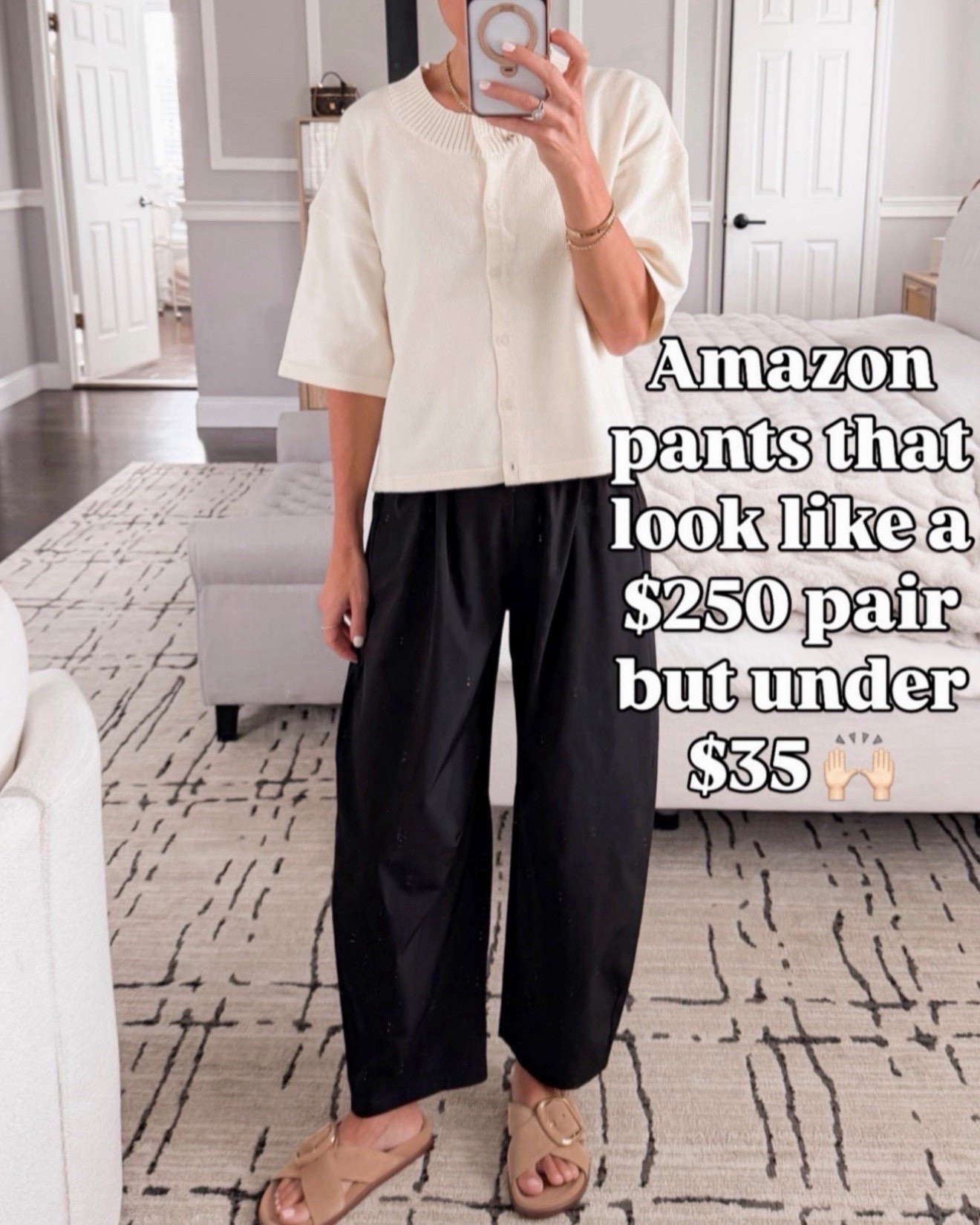 Amazon pants that look like a $250 pair but under $35 🙌🏻

The “IT” list right now… and honestly, it makes getting dressed so much easier 🤍

These are the pieces everyone’s grabbing — but more importantly, the ones you’ll actually wear on repeat

#LTKSeasonal #LTKOver40 #LTKootd