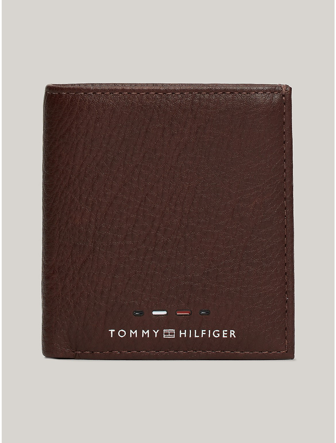 Tommy Hilfiger Men's Tommy Premium Leather Trifold Wallet - Brown | Tommy Hilfiger (US)