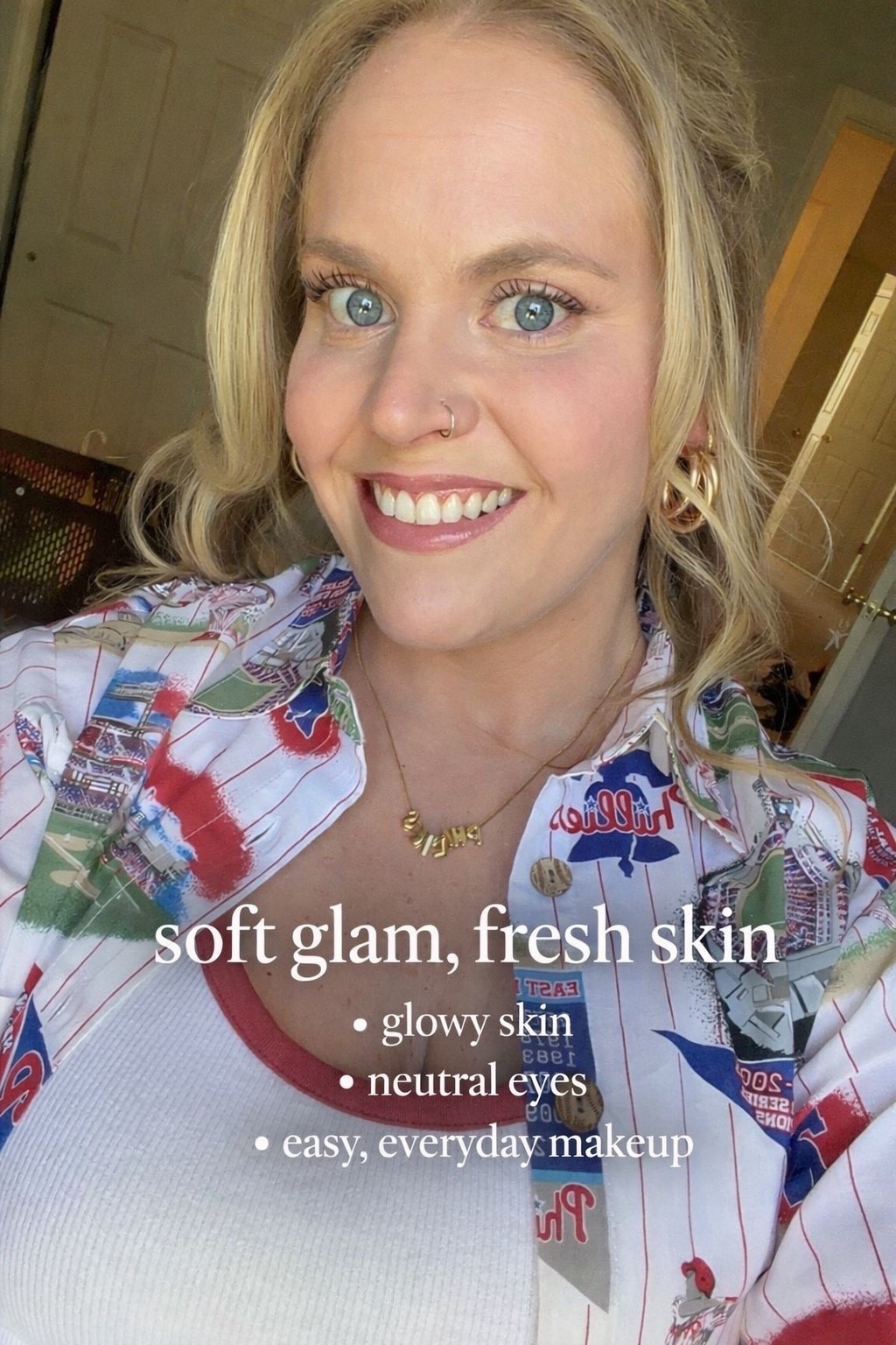 This is your sign you don’t need a full beat or full wallet for a good makeup day ✨
soft glam + glowy skin = my go-to easy glam lately!
Stay tuned for the full game day grwm 🫶🏼  

•Lancôme foundation = airbrushed smooth, glowy skin
•MAC dainty blush = the prettiest natural flush
•Makeup by Mario lip liner + e.l.f. lip oil = my current favorite lip combo
•Kat Von D contour = subtle sculpt without looking heavy
+ my favorite teeth whitening strips from Amazon for sensitive teeth I used before applying this make up!

#LTKFinds #LTKmakeup #LTKskin #softglammakeup #under20 #motd #simplemakeup #everydaystaples #cleanmakeuplook #beautyfavorites #makeuproutine #fotd #grwm #affordablemakeup #amazonbeauty #under10 #under50 #affordablemakeup #skin

#LTKSaleAlert #LTKBeauty #LTKgrwm