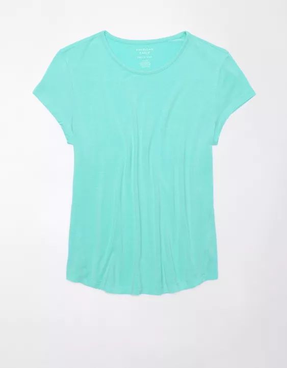 AE Soft & Sexy Short-Sleeve Crew Neck Tee | American Eagle Outfitters (US & CA)