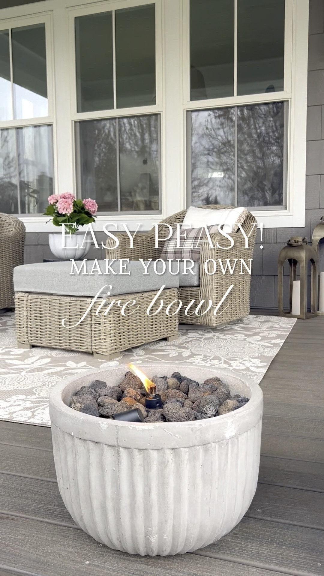 It is so easy to make your own fire bowl! I love this canister because it’s larger and has an attached cap for easy extinguishing.

#LTKHome #LTKSeasonal #LTKvlog
