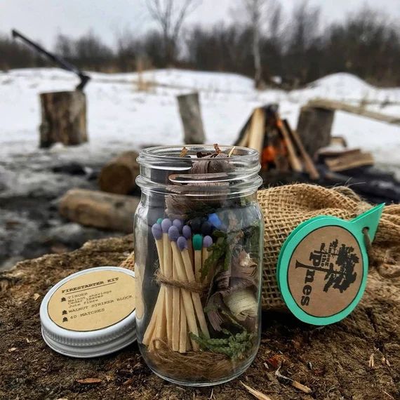 Firestarter Kit  FREE GIFT  Camping  Nature Lovers  | Etsy | Etsy (US)