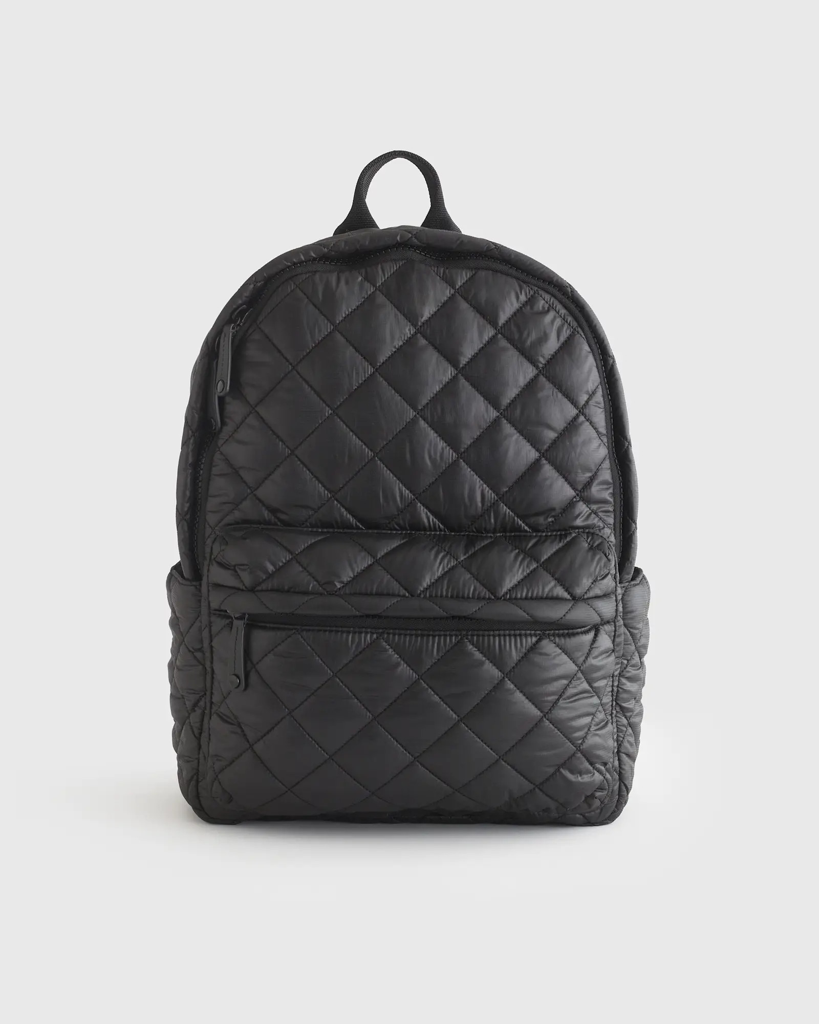 Transit Quilted Commuter Backpack in Black | Quince