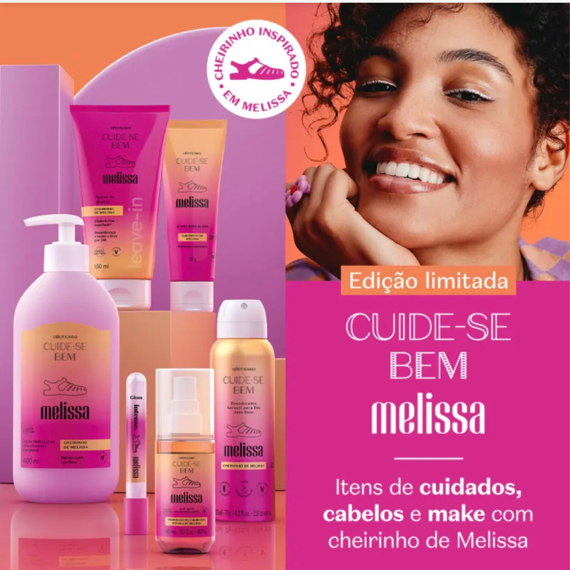 Está sabendo da novidade? Tem collab com a Melissa rolando em Cuide-se bem! 💚

Uma linha 100% vegana com aquele cheiro de Melissa icônico que todo mundo ama.

Cuide-se Bem & Melissa estão juntas em uma linha completa que oferece cuidado dos pés à cabeça. Vem cá conhecer tudo! 
Link nos storys!


#LTKparties #LTKSeasonal #LTKworkwear