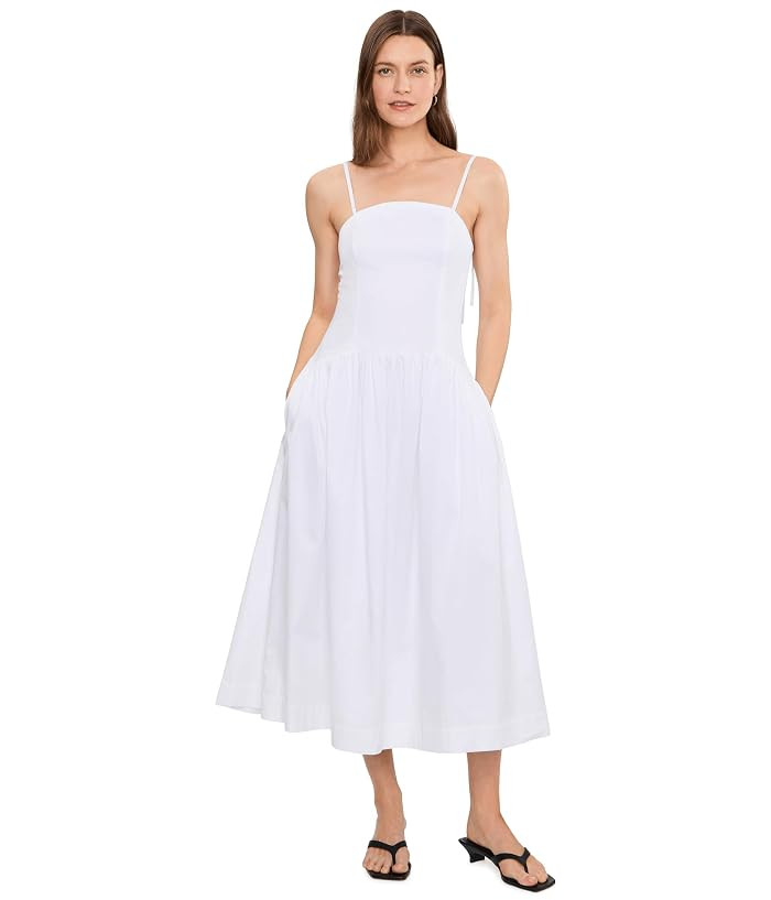 Joe's Jeans The Mara Maxi Dress Women's Dress White : MD, Cotton | Zappos.com