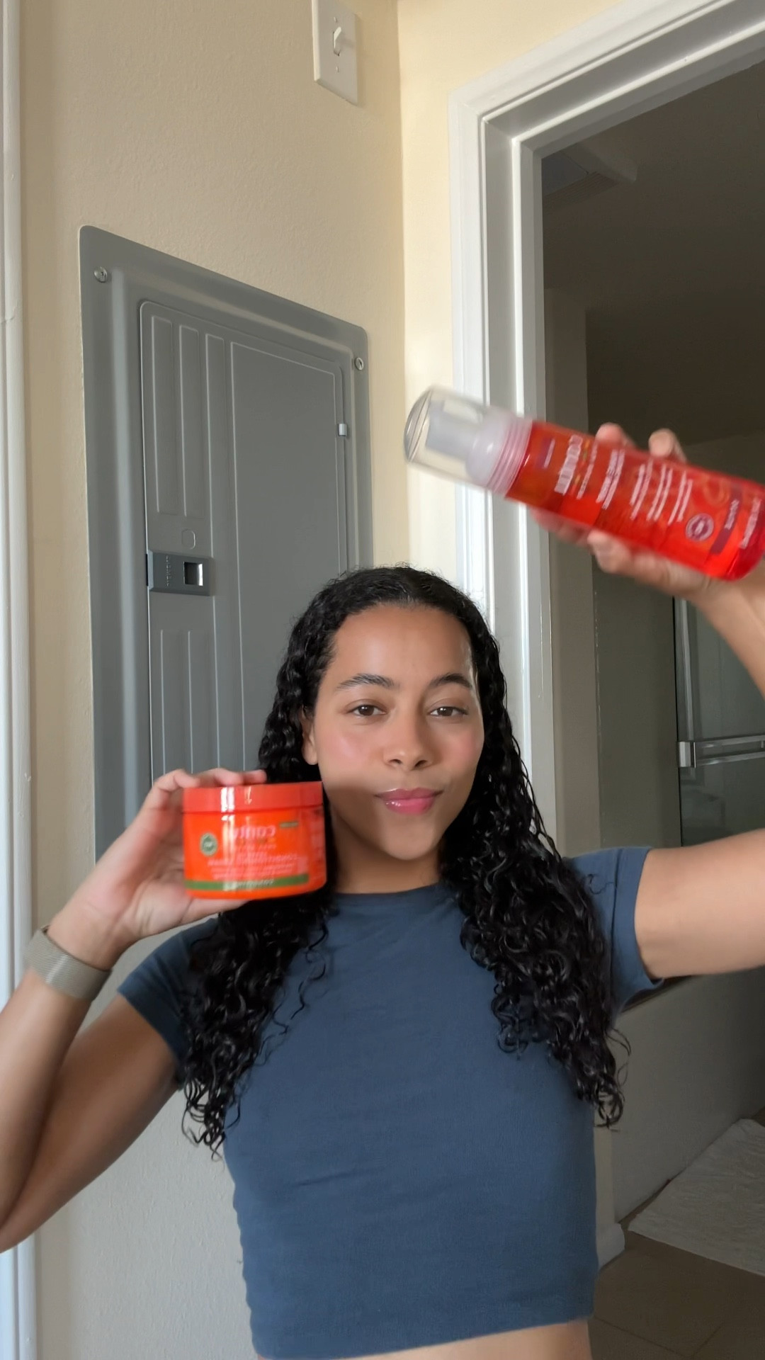 styling my curls with Cantu 

#LTKVideo #LTKbeauty