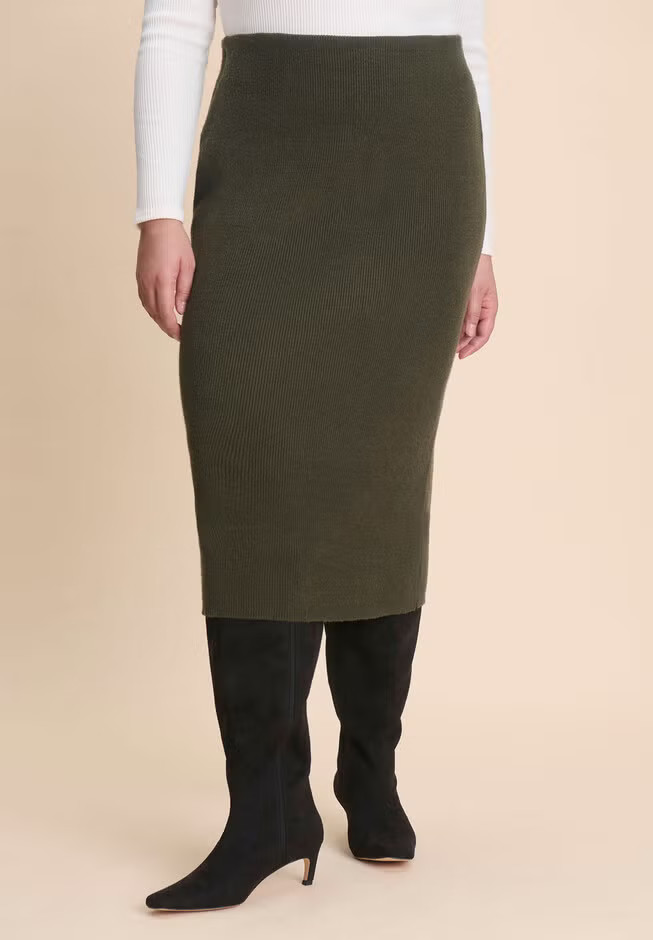 Sweater Maxi Skirt | Eloquii