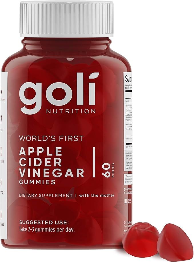World's First Apple Cider Vinegar Gummy Vitamins by Goli Nutrition - Immunity & Detox - (1 Pack, ... | Amazon (US)
