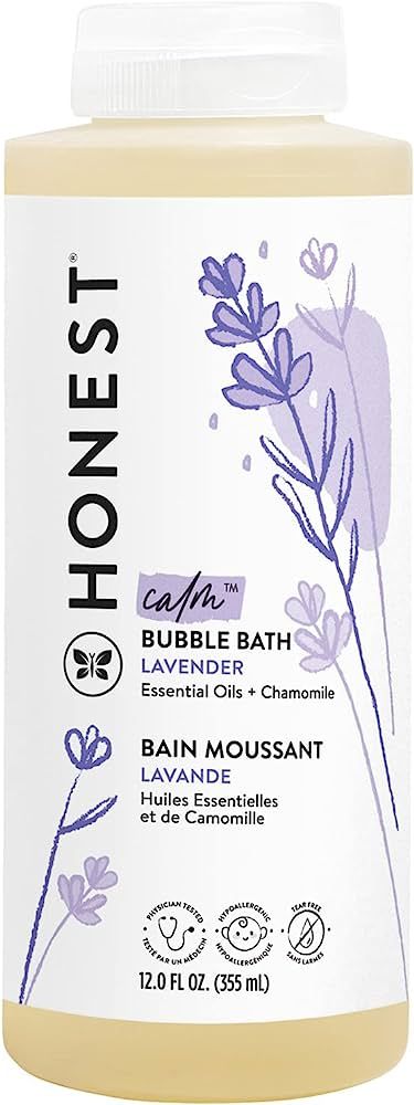 Honest Calming Lavender Hypoallergenic Bubble Bath with Naturally Derived Botanicals, Dreamy Lave... | Amazon (UK)