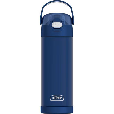 Thermos 16oz Stainless Steel FUNtainer Water Bottle with Bail Handle - Navy | Target