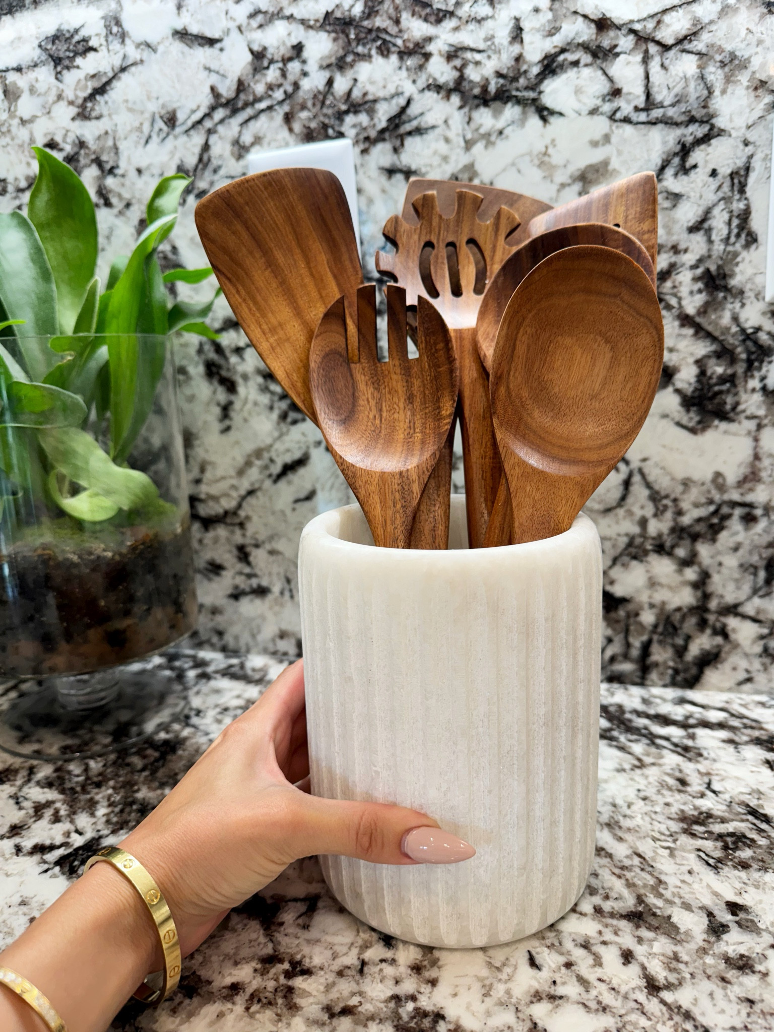 Fall kitchen refresh: styling this set of wooden spoons 

#LTKFindsUnder50 #LTKHome #LTKxPrimeDay