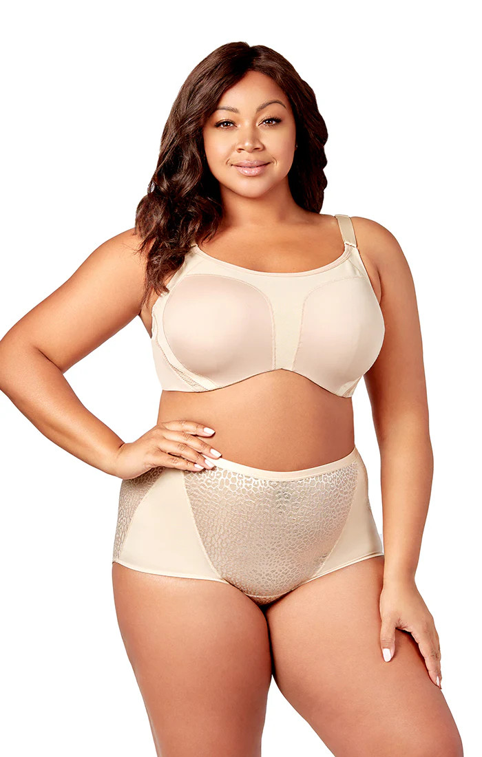 Elila Women's Plus Size Curvy Moves Underwire Sports Bra, Full Coverag | She's Got Curves