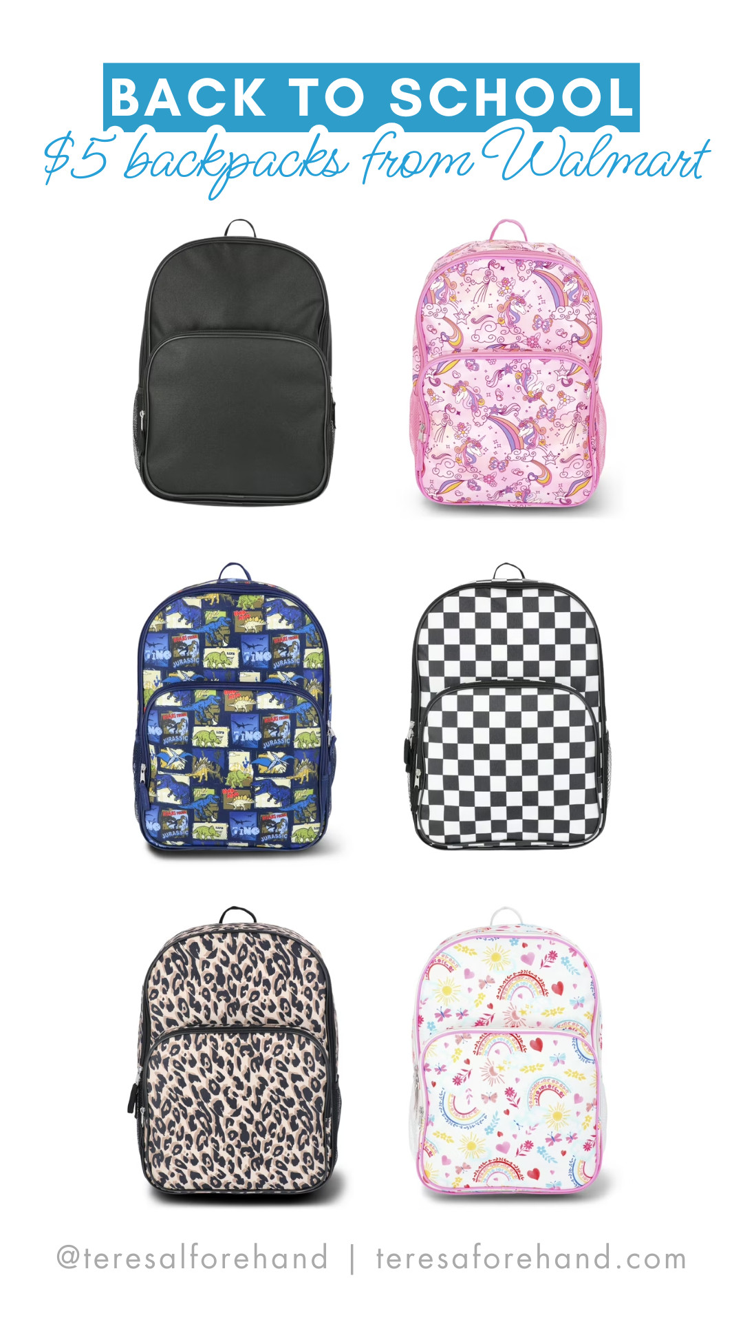 What a steal! $5 backpacks from Walmart! 

 #LTKSaleAlert #LTKFamily