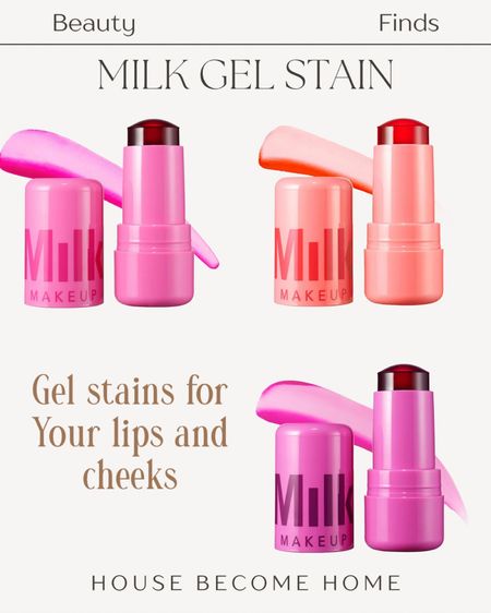 Milk stain gel! Perfect for your lips and cheeks 

#LTKstyletip #LTKbeauty #LTKover40