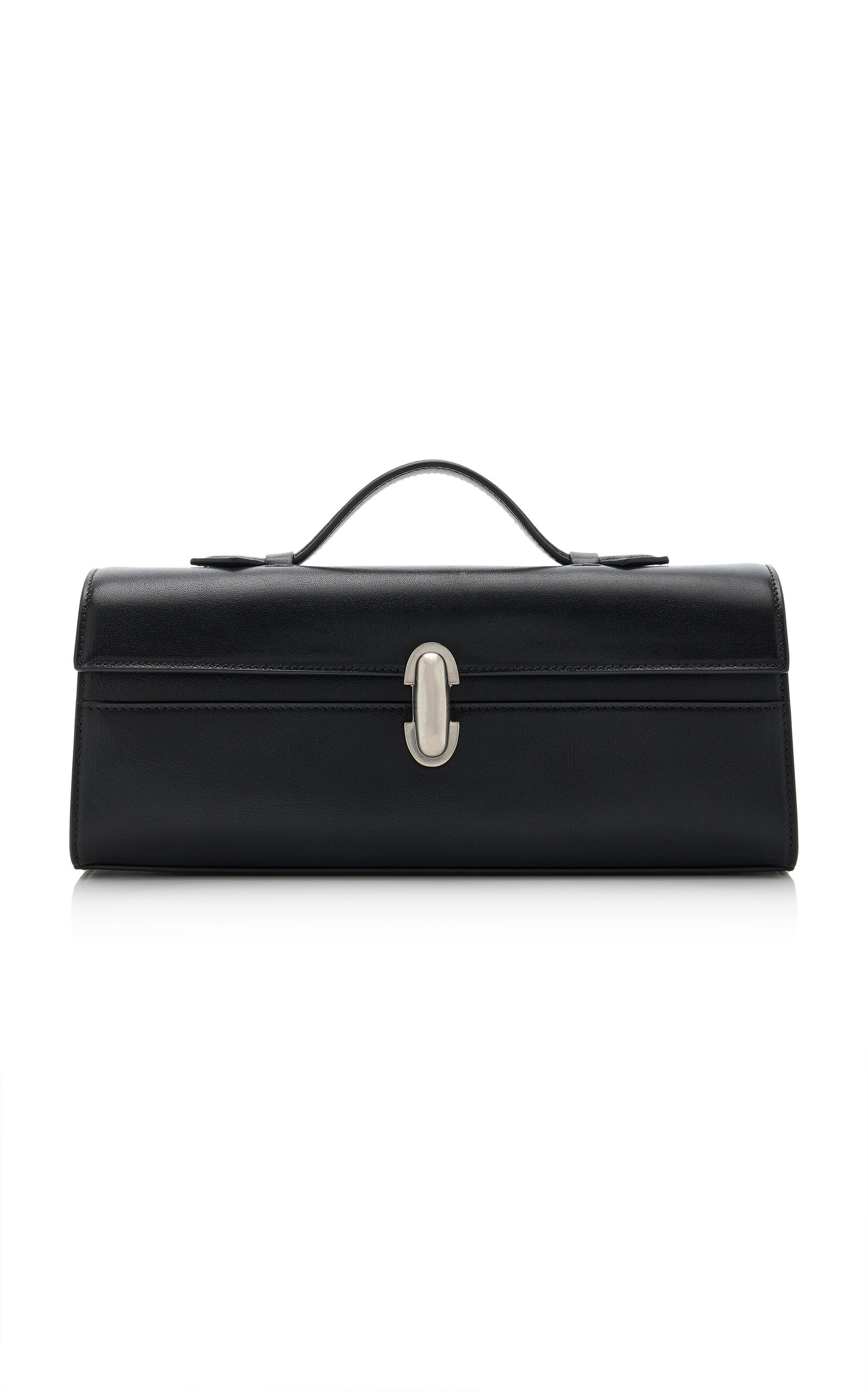 Savette Slim Symmetry Leather Pochette - Moda Operandi | Moda Operandi (Global)
