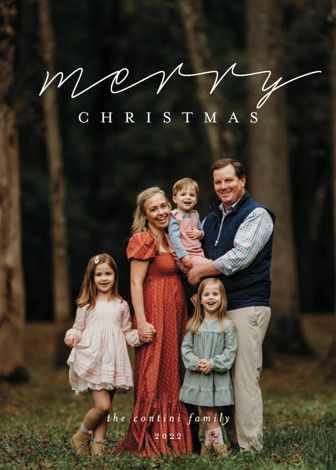 "Clarity" - Customizable Holiday Photo Cards in White by Robin Ott. | Minted