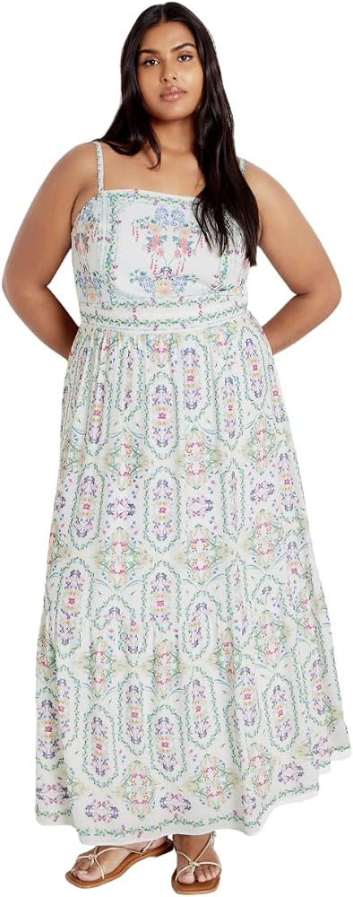 City Chic Women's Plus Size Maxi Dress - Molly Print | Amazon (US)