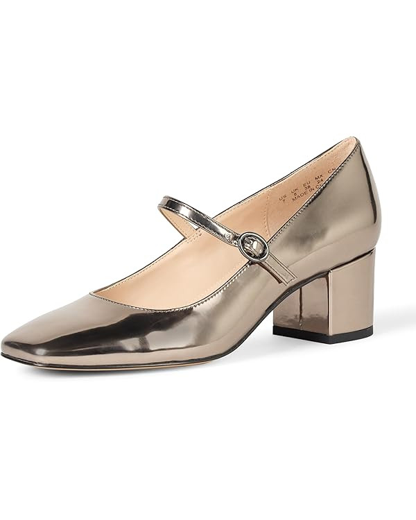 The Drop Women's Aoki Heeled Mary Jane Platform Heels | Amazon (US)