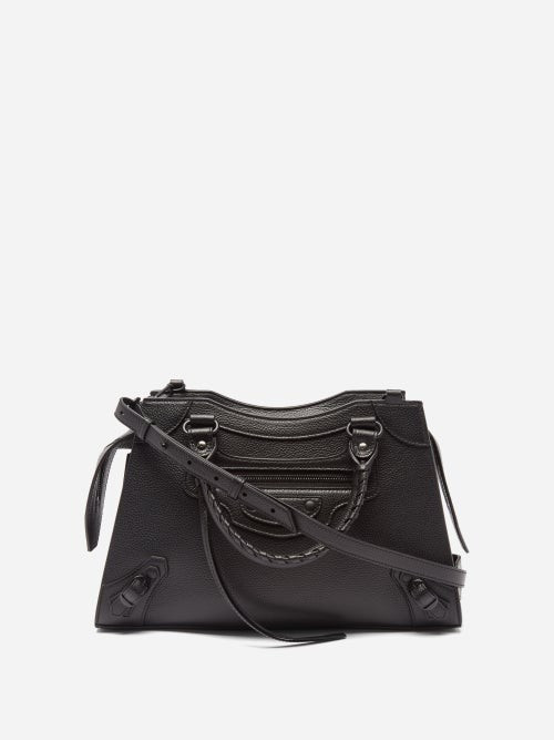 Balenciaga - Neo Classic City Small Leather Bag - Womens - Black | Matches (UK)