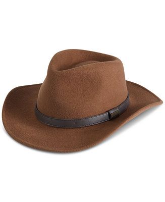 Men's Deep-Brim Outback Hat | Macy's