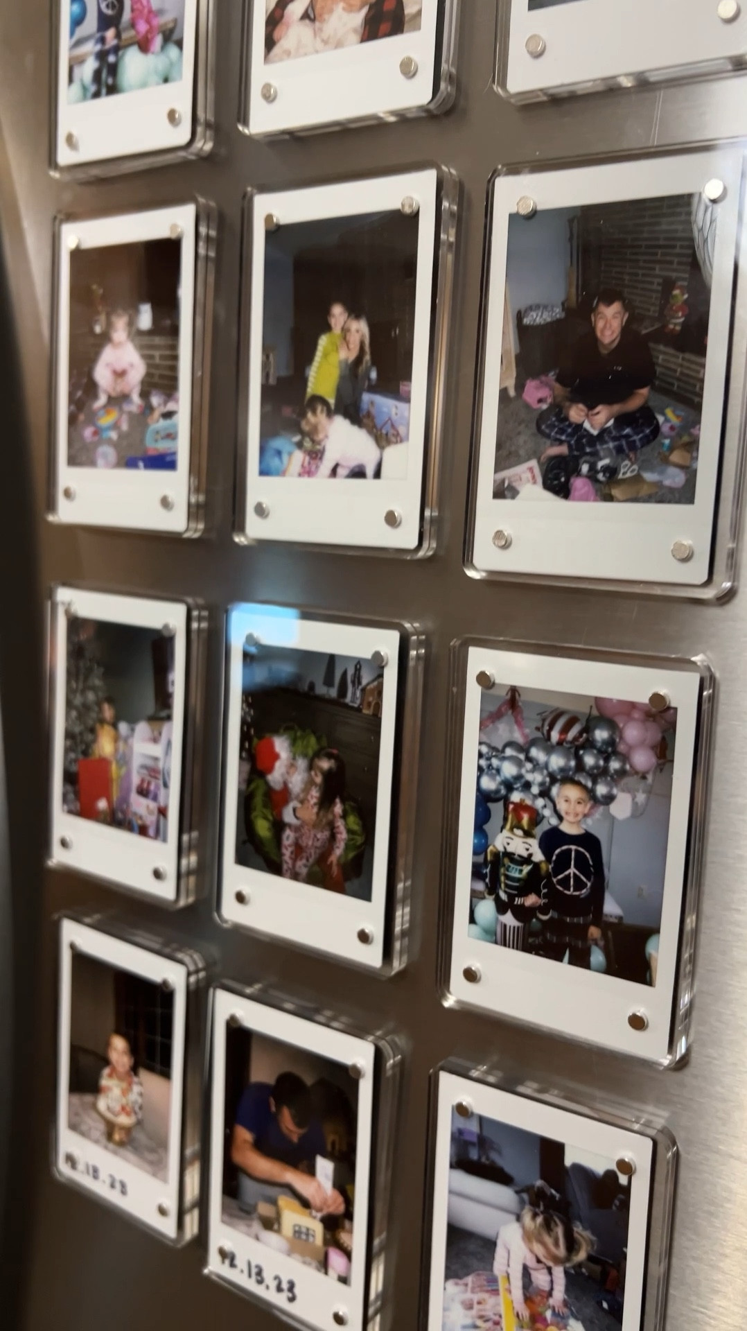 Displaying Christmas Memories with Acrylic Fridge Magnetic Picture Frame Instax Mini Frame Polaroid - Makes such a cute gift along with an Instax Mini! Hostess gift girl teen home family photos

#LTKHoliday #LTKHome #LTKGiftGuide