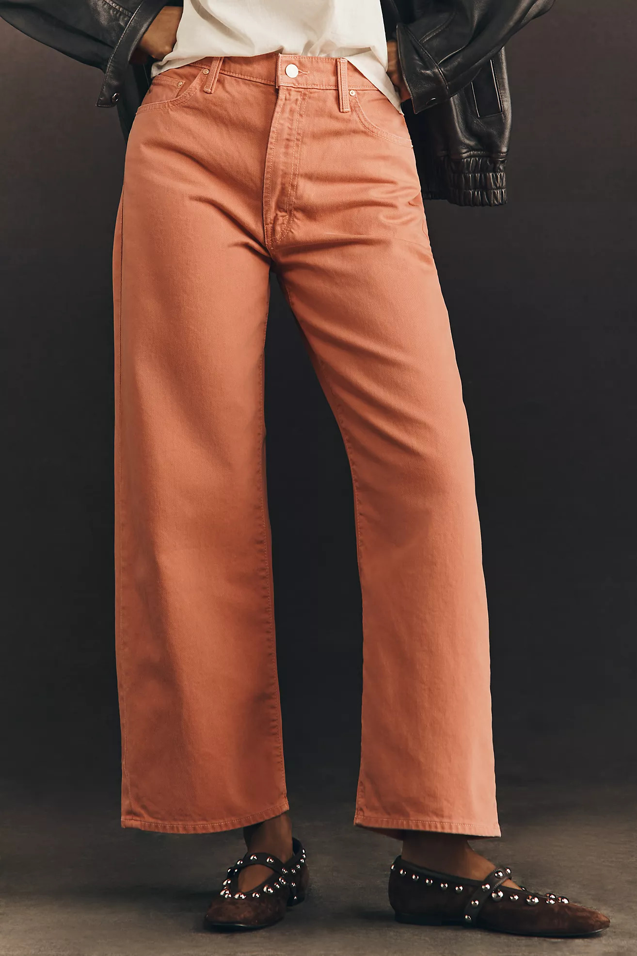 MOTHER Dodger Ankle High-Rise Straight Jeans | Anthropologie (US)