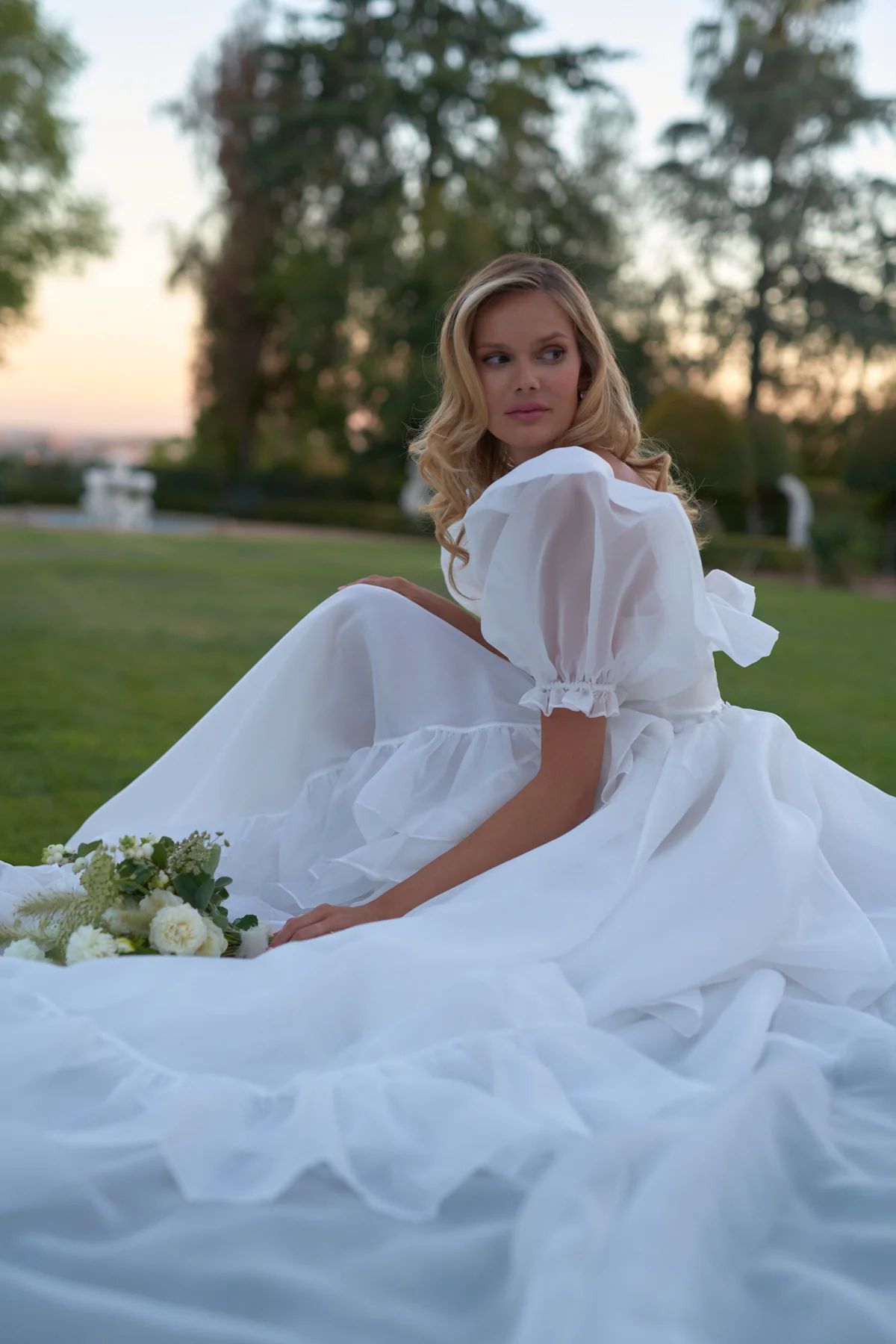 The Ivory in Bloom Bridal Gown | Selkie Collection