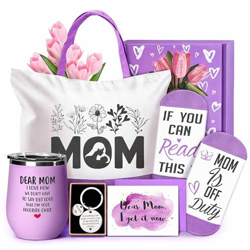 Mother's Day Gifts for Mom Mother-in-Law Newmom Stepmom, Unique Birthday Christmas Gifts from Daughter Son Kids, Best Bonus Thank You Mom Gift | Amazon (US)