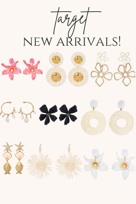 Target New Arrivals! All of these earrings are so pretty and affordable! #targetfinds #jewelry #earrings #targetstyle

#LTKFindsUnder50 #LTKBeauty #LTKStyleTip