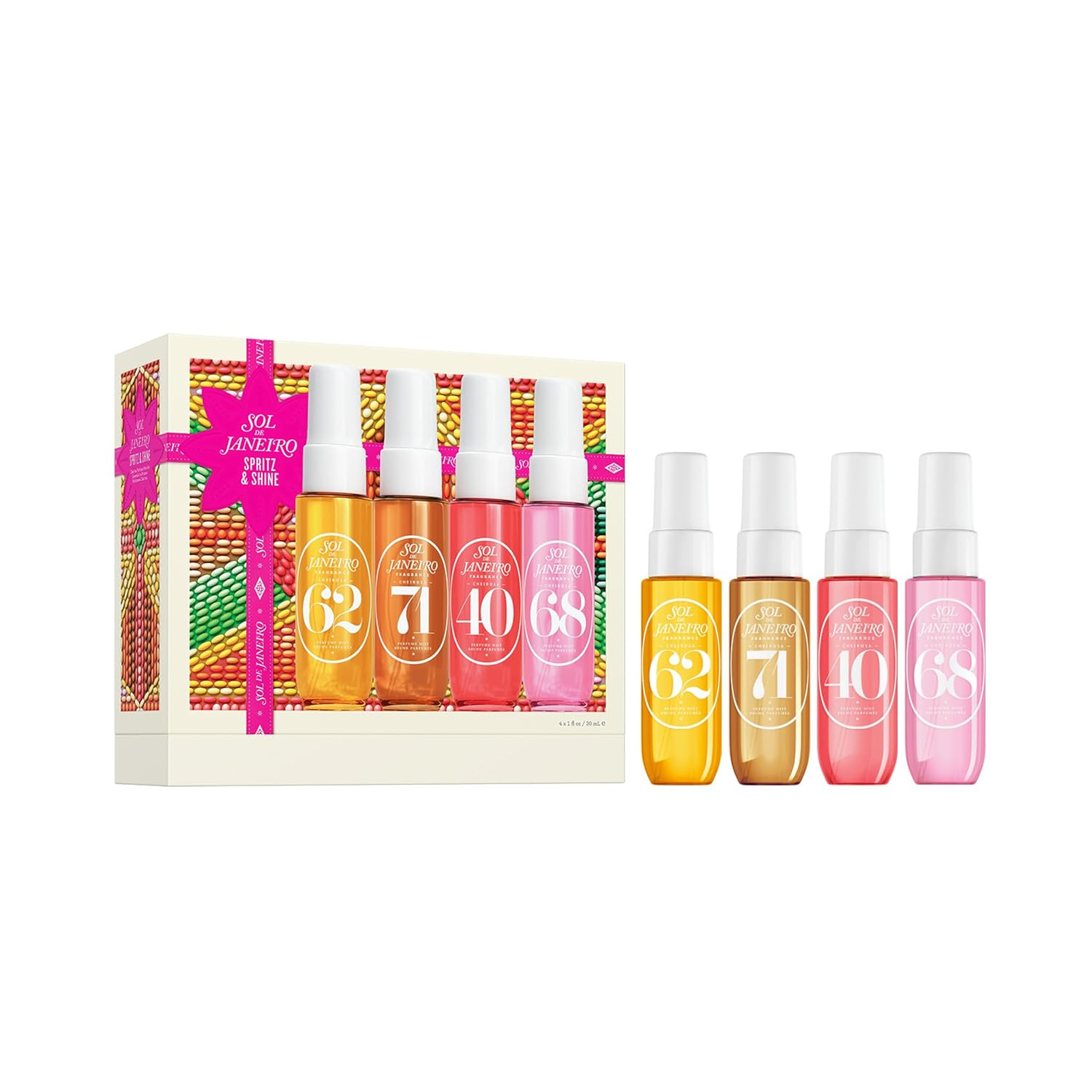 SOL DE JANEIRO Spritz & Shine Cheirosa Perfume Mist Set | Amazon Exclusive | Perfume Mist Discove... | Amazon (US)