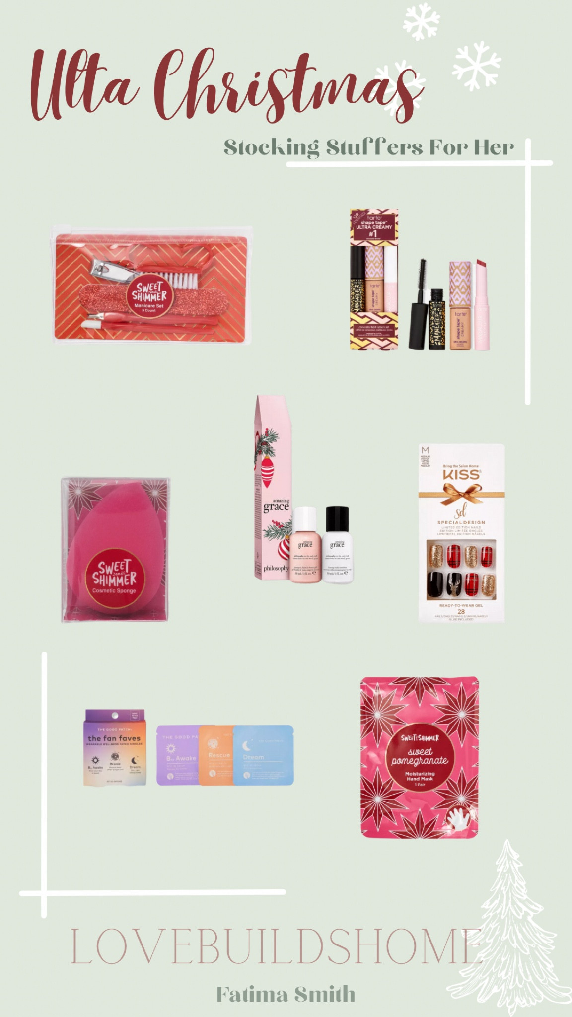 Ok, this post is for Santa so listen up: here’s some wonderful stocking stuffers from Ulta that are perfect her “her” stocking! So if you wanna give your elves a break this would be a good place to start!

|Ulta|Ulta Christmas|stocking stuffers|stocking stuffers for her|stockings|Santa|elves|gift guide|gifts for her|gifts|Christmas|

#LTKGiftGuide #LTKHoliday #LTKbeauty