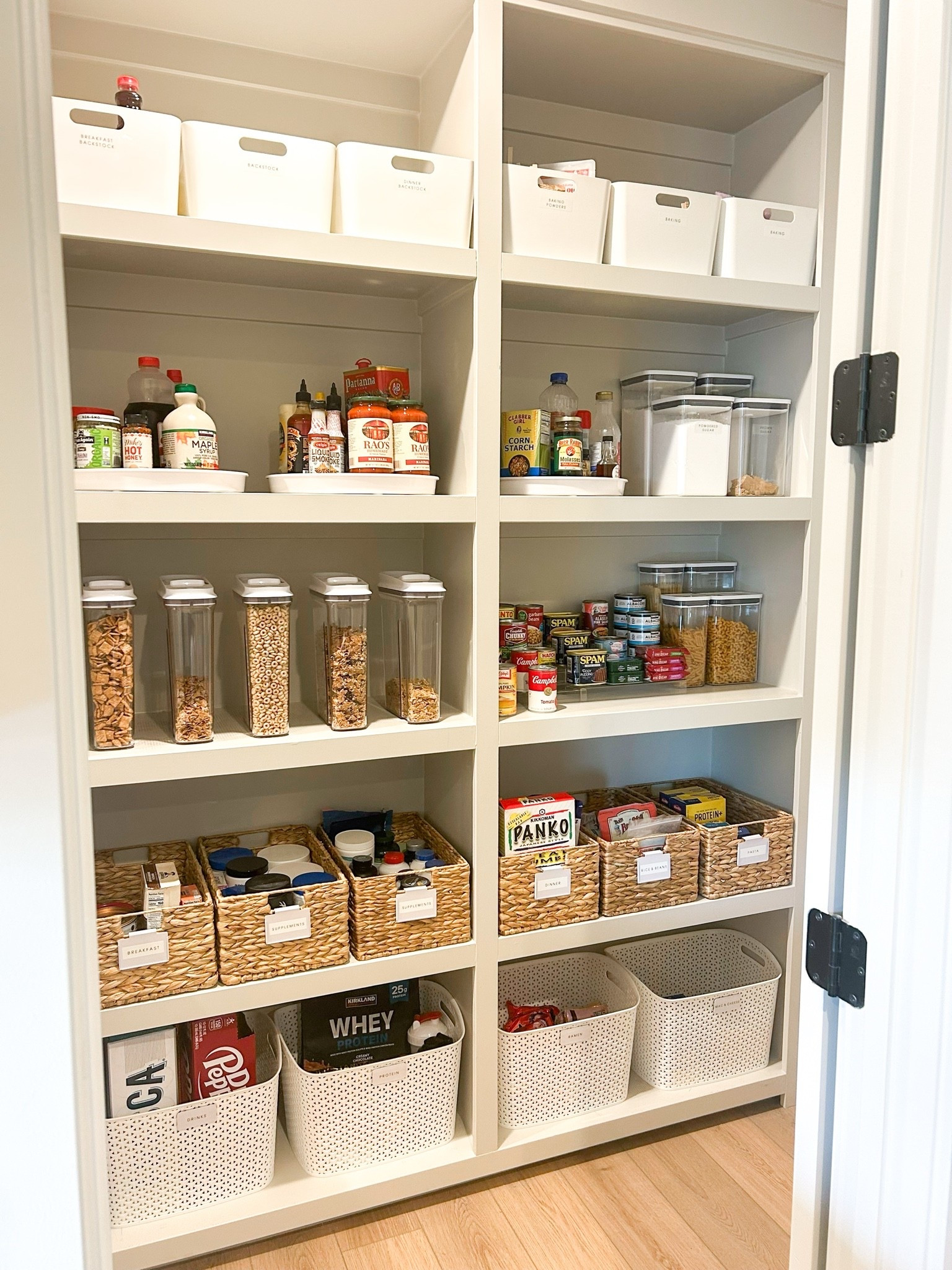 Shop everything we used for this light & airy pantry to refresh your space! #professionalorganizer #pantryorganization

#LTKHome