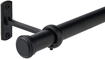 1 Inch Curtain Rods 48 to 86-Inch, Curtain Rods for Windows 48 to 84, Hanging Curtain Rod&Wall Mo... | Amazon (US)