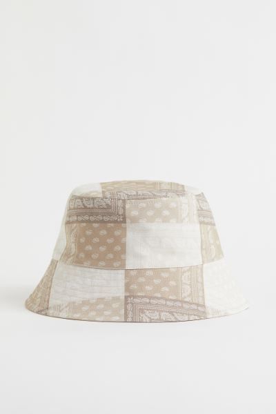 Reversible cotton bucket hat | H&M (US + CA)
