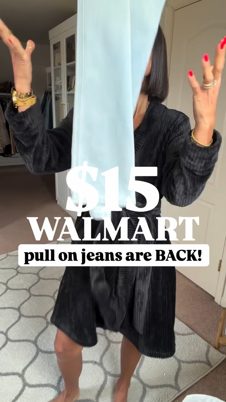 $15 Walmart pull on jeans are on the top seller list again! I’m 5’5 and in size size xs in tank and jeans 

#LTKSeasonal #LTKSaleAlert #LTKmomlife