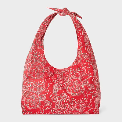 Knotted Slouchy Shoulder Tote Bag - Universal Thread™ | Target