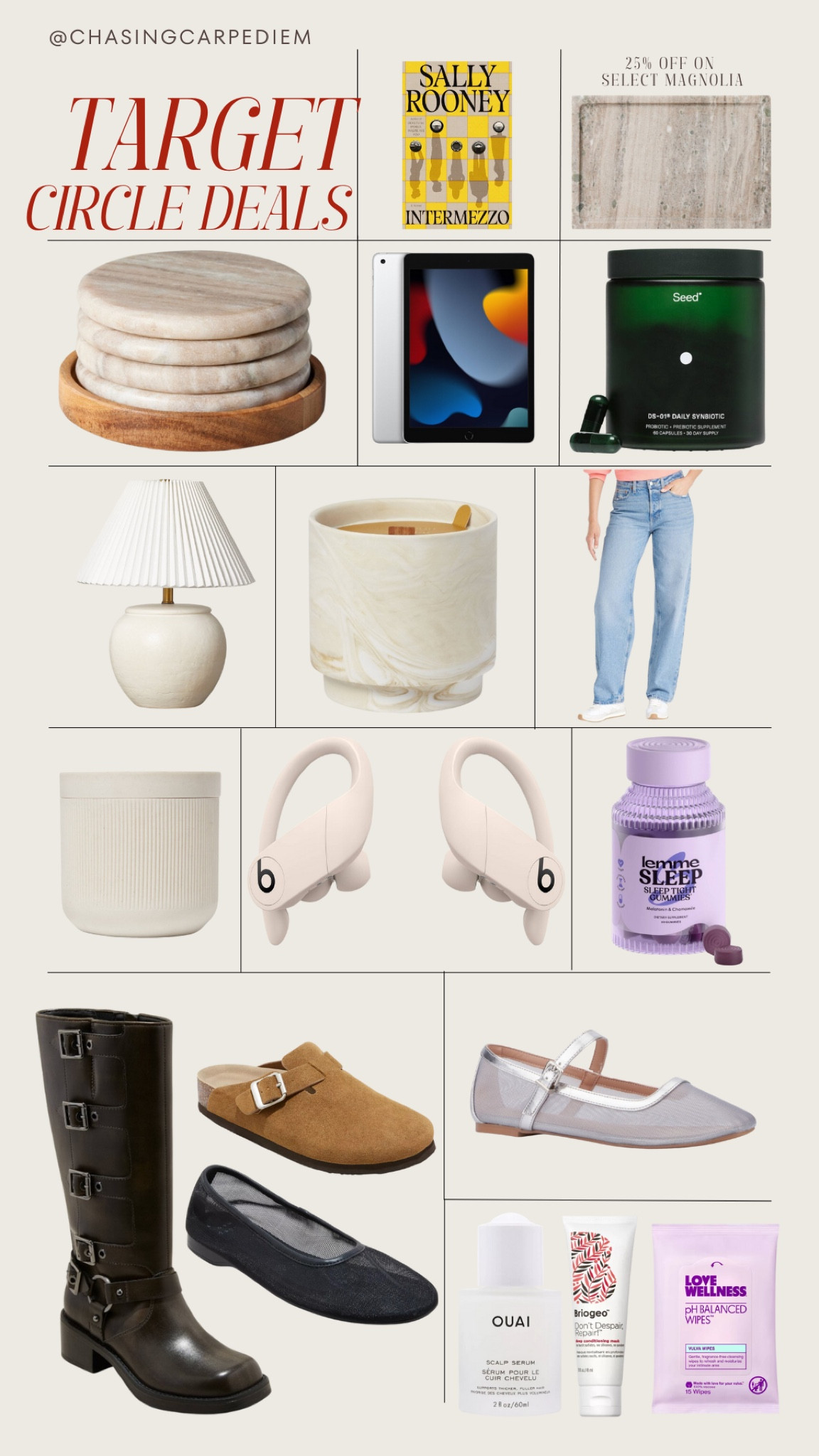 My Target Circle Must-Haves!🎯 From must-have home essentials to fall fashion finds, these deals are too good to miss. Who doesn’t love a Target run that saves you $$? Let’s get shopping! 🛒 #TargetFinds #TargetDeals #BudgetFriendly #FallEssentials

#LTKBeauty #LTKFindsUnder100