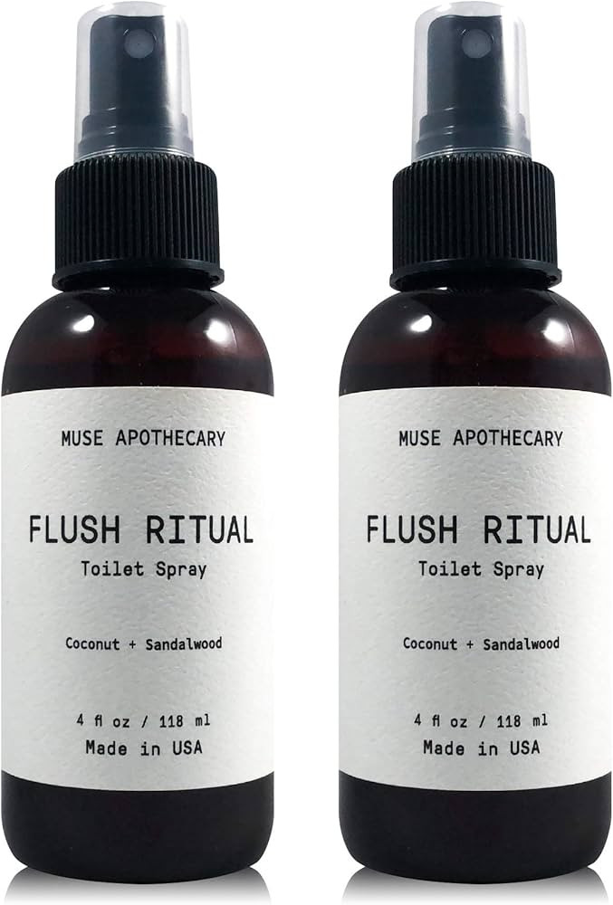 Muse Bath Apothecary Flush Ritual - Aromatic & Refreshing Toilet Spray, Use Before You Go, 4 oz, ... | Amazon (US)