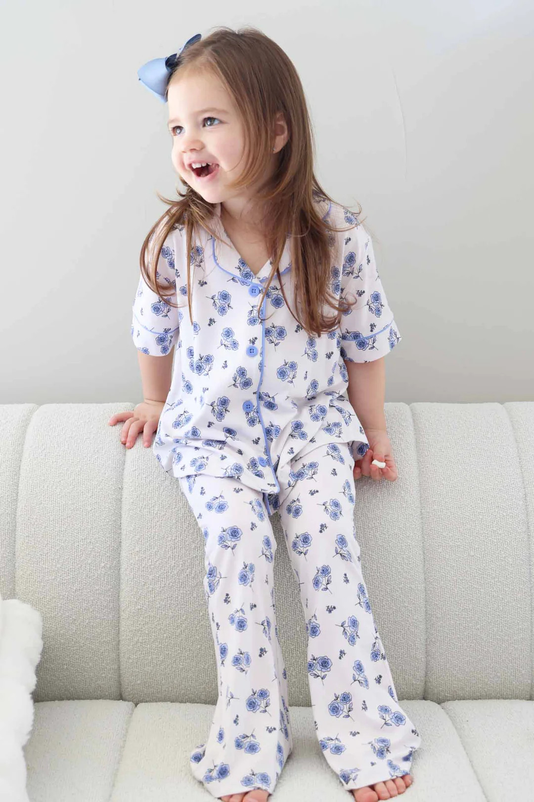 Girl's Two Piece Flare Lounge Sets | Caden Lane