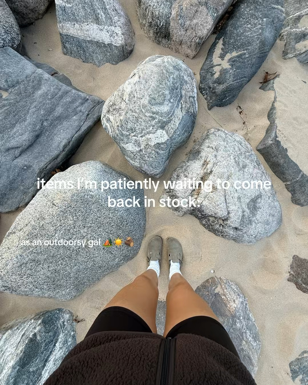 this is a CRY FOR RESTOCKS!!! i’m obsessed! anything not liked is on my shopmy! 

#hikinggear #outdoorsy #gorp #ltkwishlist  