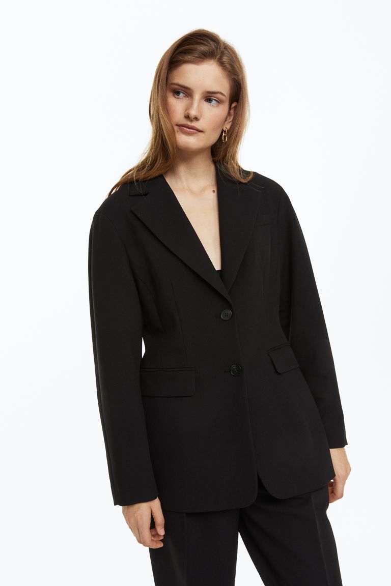 Tailored twill blazer | H&M (UK, MY, IN, SG, PH, TW, HK)