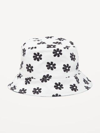 Reversible Twill Bucket Hat for Girls | Old Navy (US)