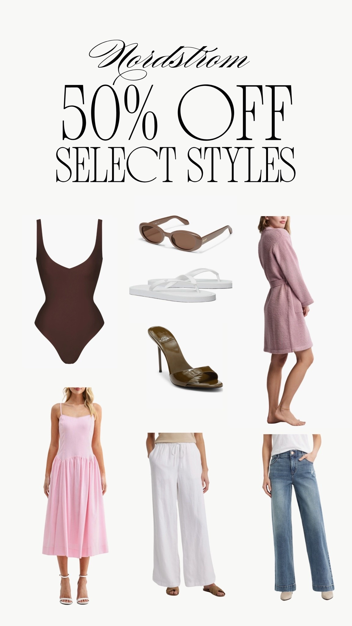 Taking advantage of the 50% off sale (for some items) from Nordstrom 🤎 

I wear a size S in clothing
Size 2 in the pants
Size 8 in shoes
5’6 for reference 

#ltksale #nordstrom

#LTKootd #LTKgrwm