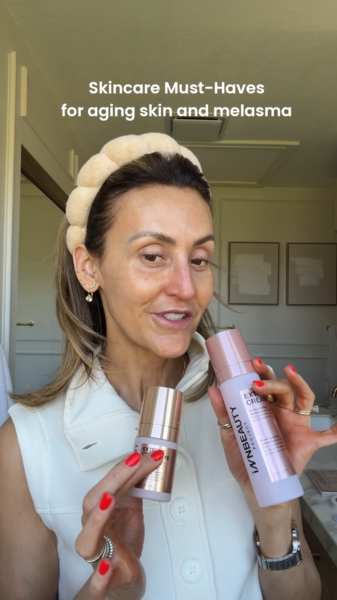 Use code SPRINGSALE for us to 29% off all beauty. 
My spring skincare routine must-haves! 
Added the merit great skin serum recently and loving the instant glow and pillowy effect. Stimulates blood flow for an immediate plumping effect and soothes skin against environmental aggressors! 

The extreme cream has been a favorite for years. I recently opened a new bottle and my skin has been SO HAPPY! I love their eye cream also. 

Finishing with Merit’s uniform sunscreen, it’s perfect for days you don’t want to wear makeup, glowy and dewy with physical protection (for melasma girls this is a must!) 

#LTKBeauty #LTKSaleAlert #LTKgrwm