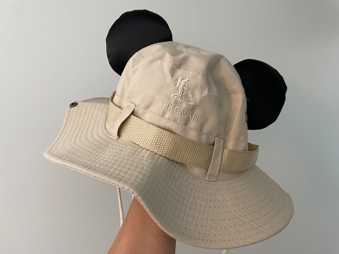 Adult Mouse Ears Bucket Hat - Etsy | Etsy (US)
