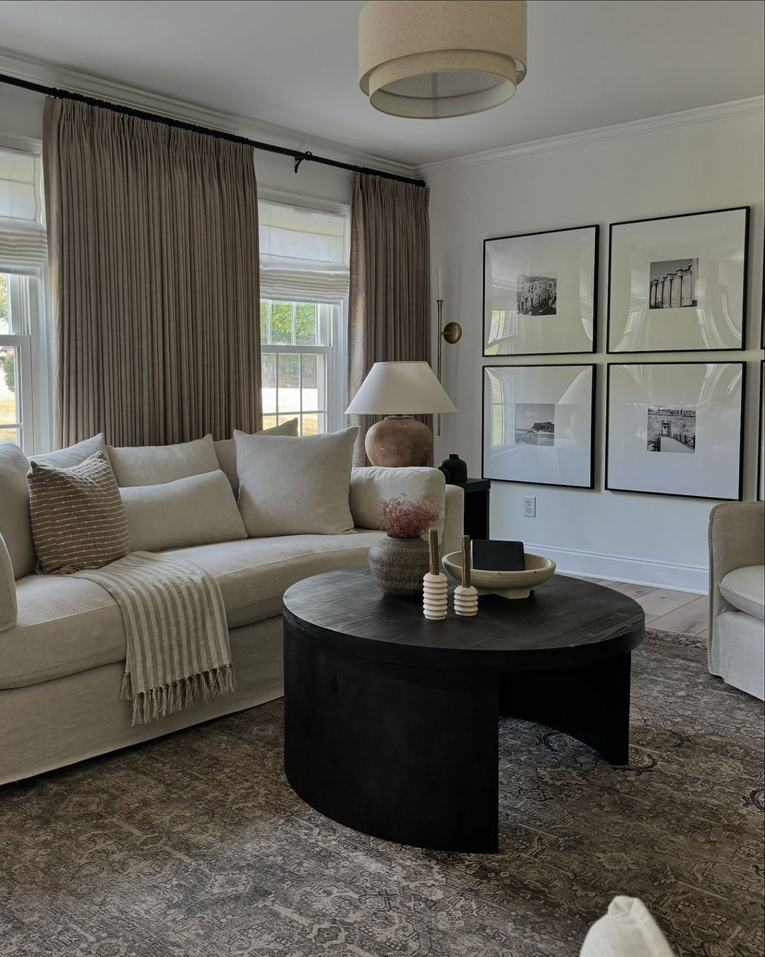 Jawara Luxury Linen Cotton Curtain Pleated | TWOPAGES