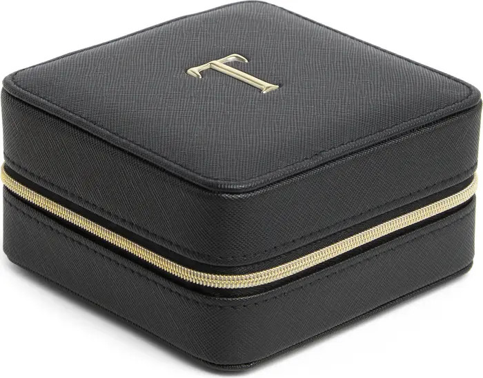 Initial Square Zip Travel Case | Nordstrom
