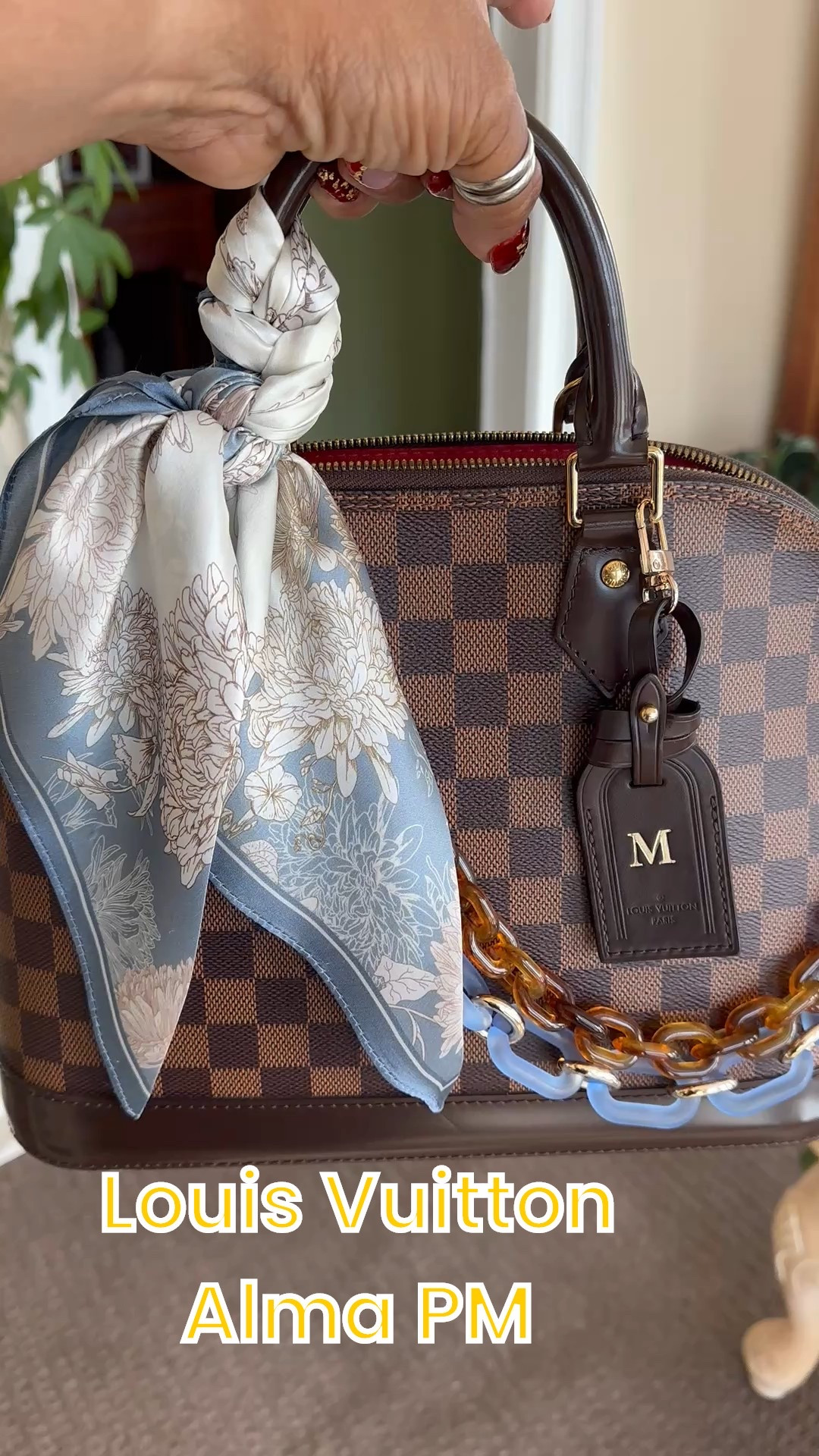 This Louis Vuitton Alma PM is a carry that never fails! Elegant & Classy! 