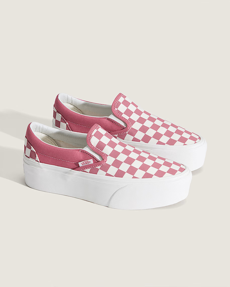 Classic Slip-On Platform Checkerboard Shoe | Vans (US)