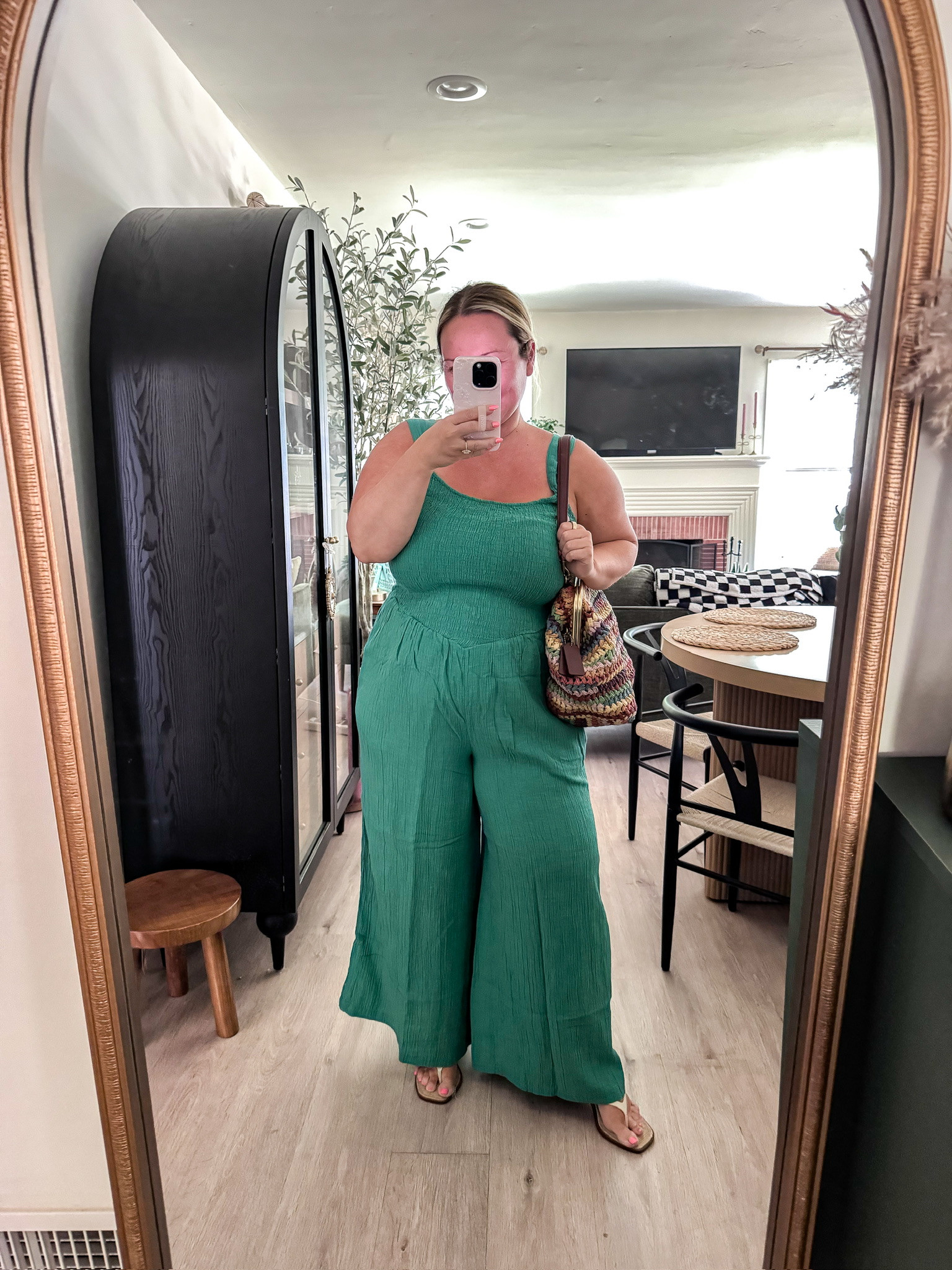 Such an easy outfit for a casual day!! This jumpsuit is so comfortable🤍

Get 30% off everything American Eagle now with code GETMORE

Wearing a size Large!



Summer outfits, one piece, summer dresses, jumpsuits, comfort, casual outfit inspo, smocked, shelli enright, stylenright 

 #LTKSaleAlert #LTKMidsize #LTKPetite
